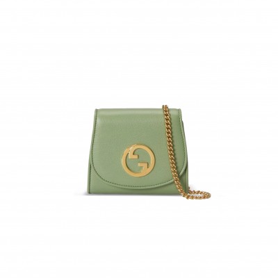 GUCCI BLONDIE SHOULDER BAG ON CHAIN 725219  (12.5*11*2.5cm)